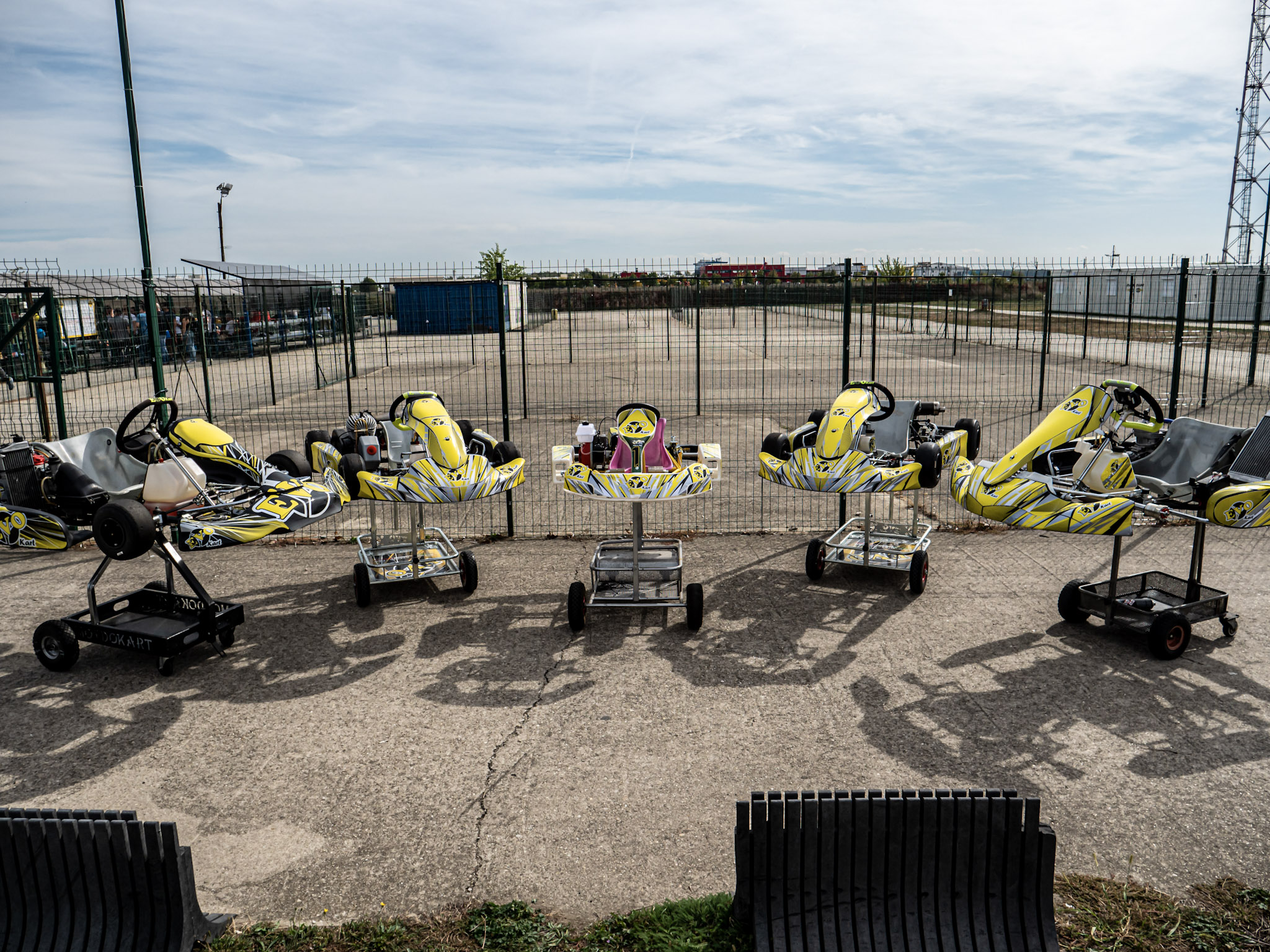 Karting podium