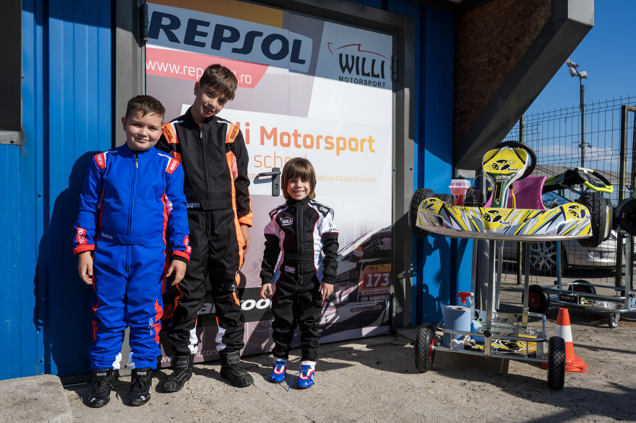 Karting action